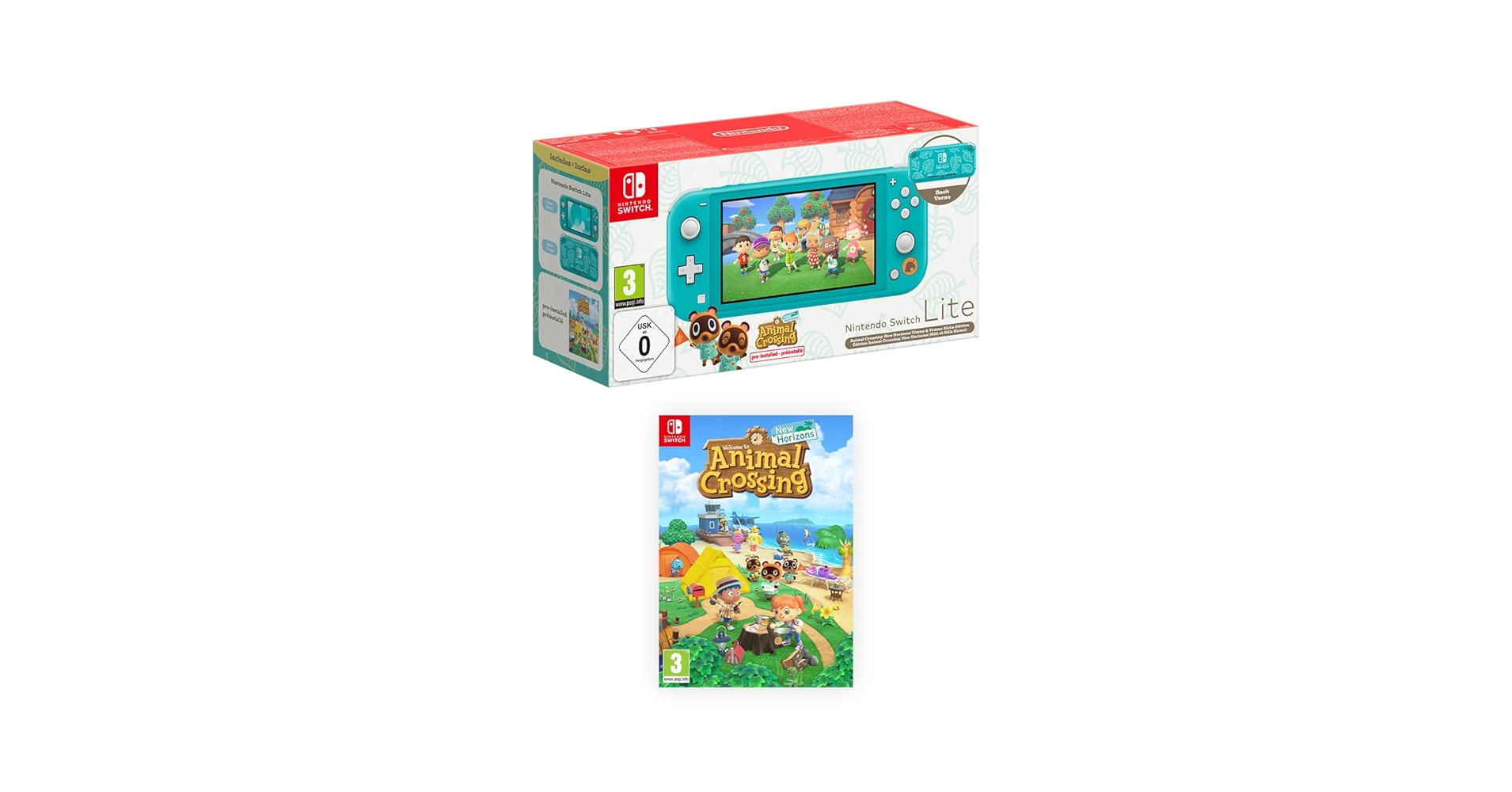 Nintendo Switch Lite アニマルクロッシング Amazon.com: Nintendo Switch™ Lite (Timmy & Tommy's Aloha